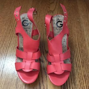 G by Guess Corkscrew Wedges